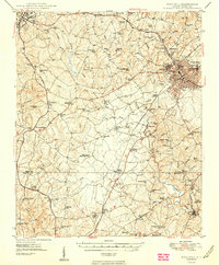 1949 Map of Rock Hill, SC — High-Res | Pastmaps